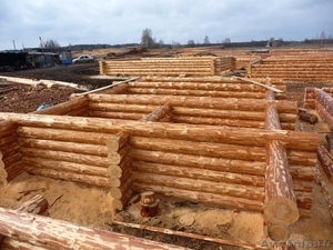 Изготовление срубов деревянных домов и срубов бань - Изображение #1, Объявление #514370